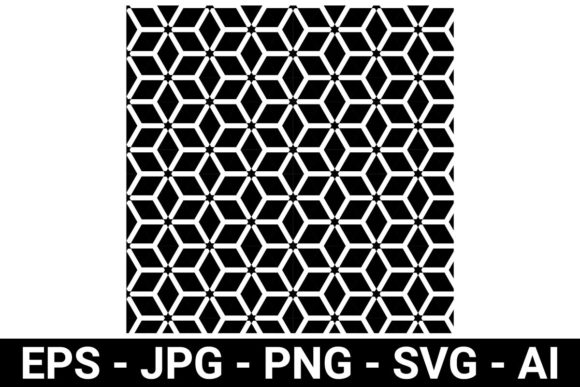 Abstract Shape Seamless Pattern: Graphics & Patterns for Crafters