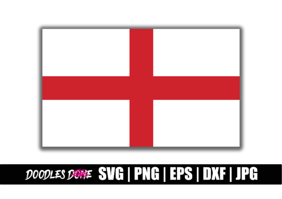 England Flag SVG