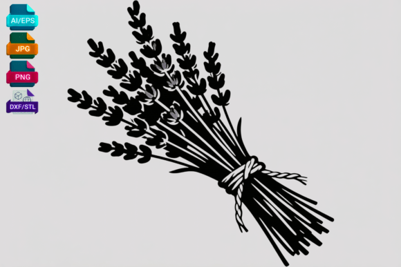 Lavender Bundle SVG Cut File Botanical: Graphics for Crafts & Local Branding