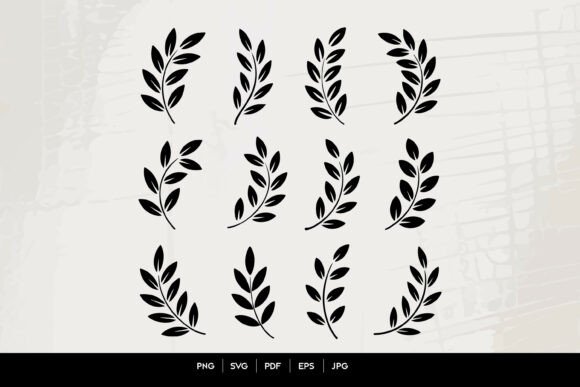 Leaf Silhouette SVG Bundle: Graphics for Crafts & Branding