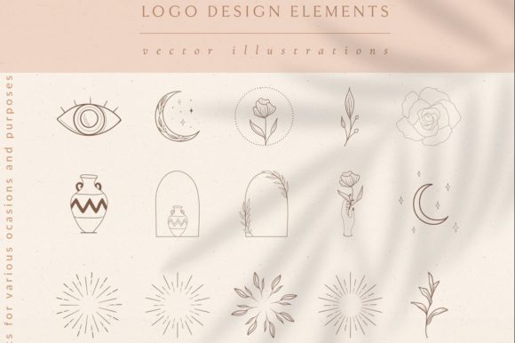 Logo Elements, Frames, Sunbursts & Icons: Premium Graphics for Real Publishing