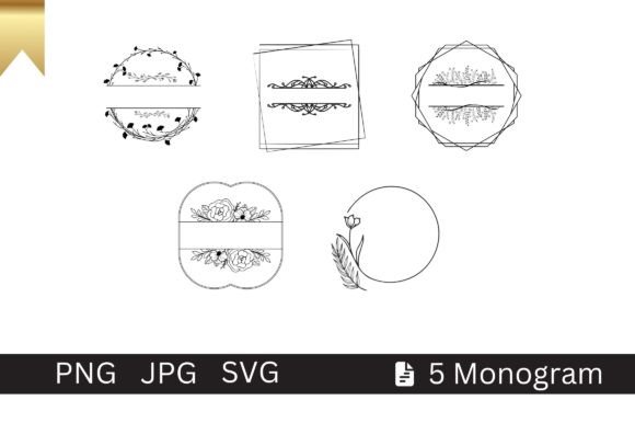 Monogram Bundle: Graphics for Crafts Sellers