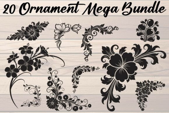 Ornament Mega Bundle: Graphics for Crafts-Driven Branding