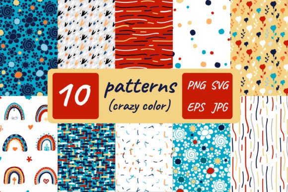 Patterns Crazy Color: Graphics & Patterns Review