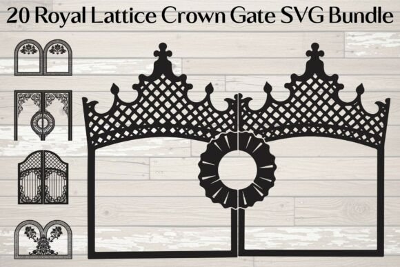 Royal Lattice Crown Gate