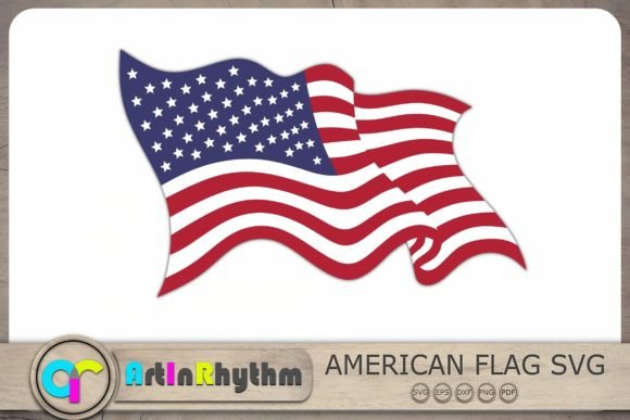 US Flag SVG for Real Embroidery Projects