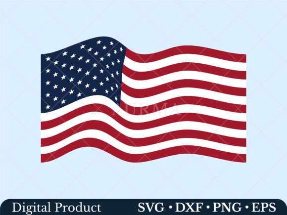Us Flag Svg for Real Projects