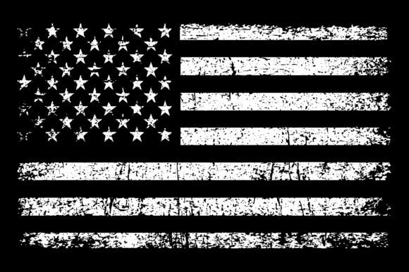 USA Distressed Flag Graphics for Crafts